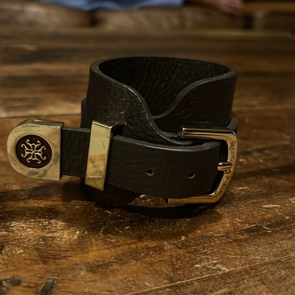 Rustic Cuff Large Buckle Wrap